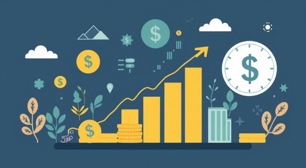 Generate an image representing money market funds Generate an image representing money market funds
