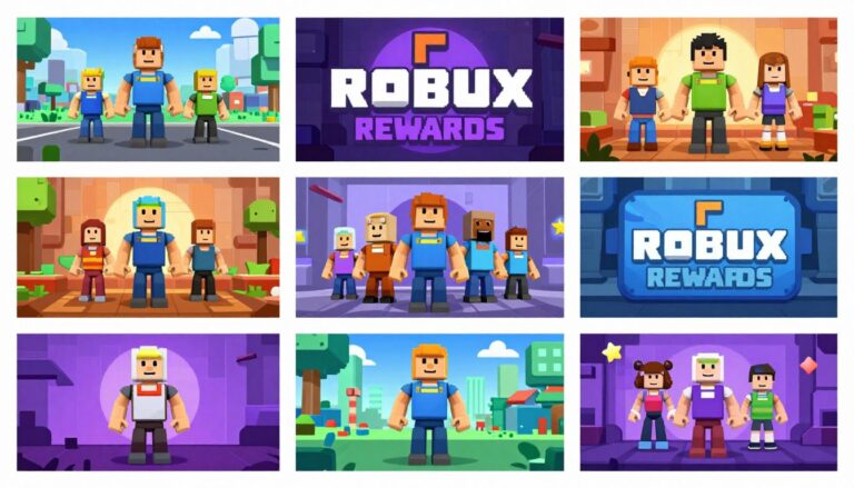 Collection of Roblox games that offer Robux rewards
